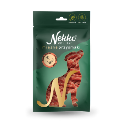 NEKKO Przysmak dla psa – Patyczki kaczka z ryżem miękkie 80g