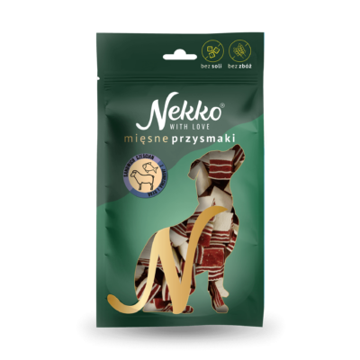 NEKKO Przysmak dla psa – Sandwich jagnięcina/ryba 80g