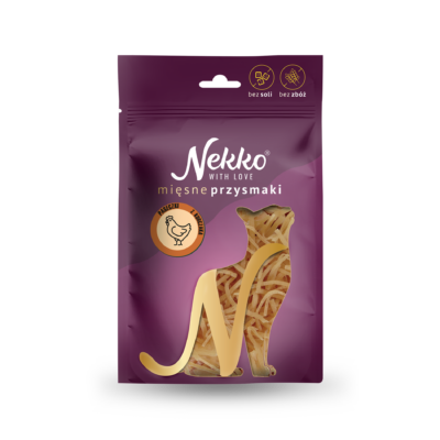 NEKKO Przysmak dla kota – Paseczki z kurczaka 50g