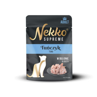 NEKKO SUPREME ADULT Tuńczyk w bulionie saszetka 70g
