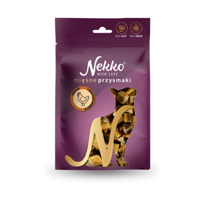 NEKKO Przysmak dla kota – Kurczak z dodatkiem kocimiętki 50g