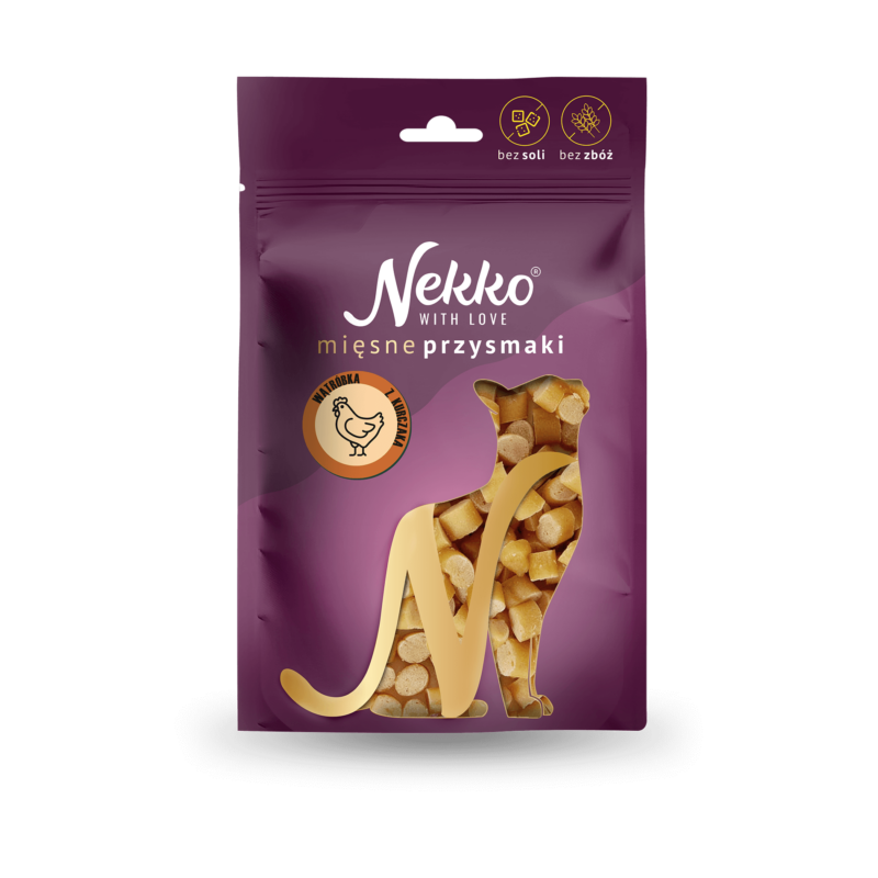 NEKKO Przysmak dla kota – Wątróbka z kurczaka 50g