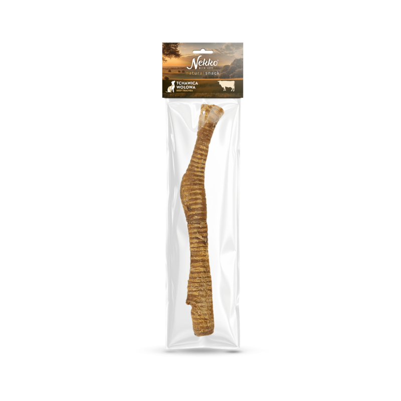 NEKKO NATURAL SNACK Tchawica wołowa 1szt. / 115g