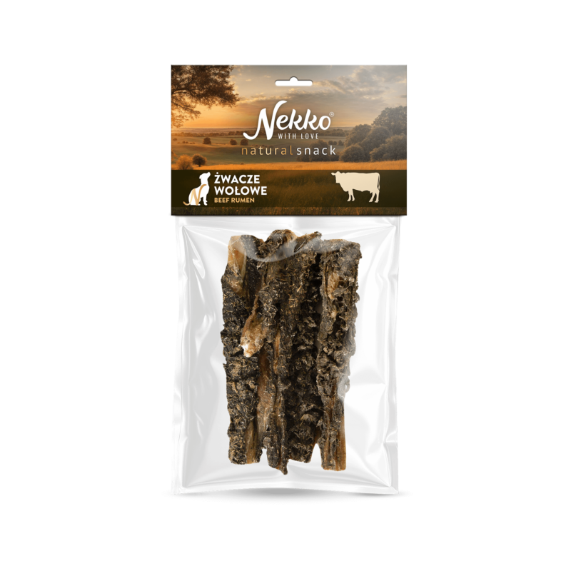 NEKKO NATURAL SNACK Żwacze wołowe 100g