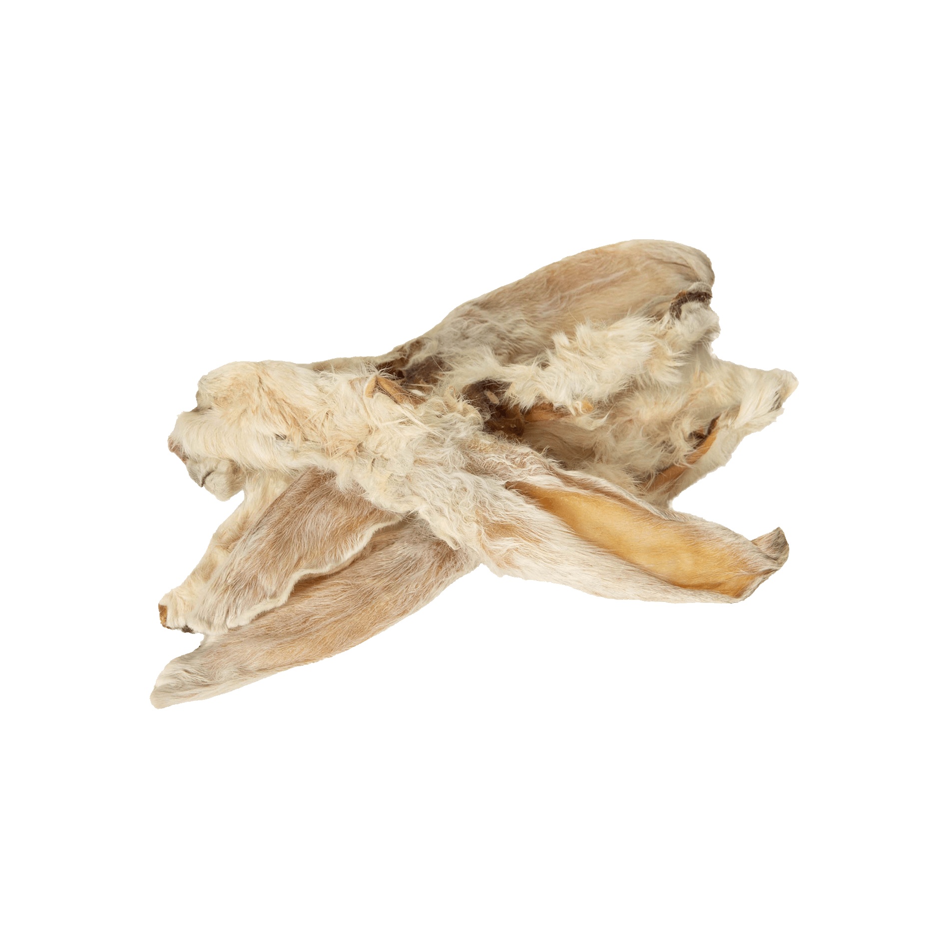 NEKKO NATURAL SNACK Uszy królika z futrem 5szt. / 50g