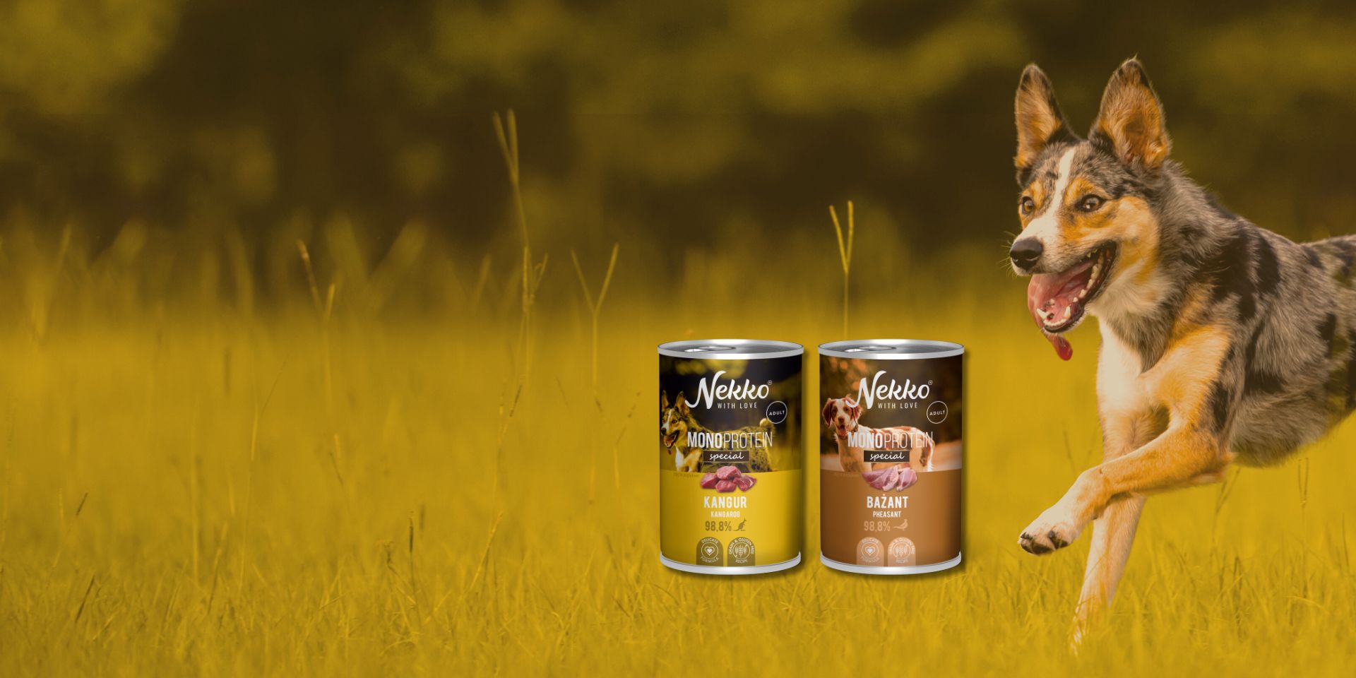 Nowe smaki MONOPROTEIN - kangur i bażant