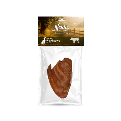 NEKKO NATURAL SNACK Ucho wieprzowe 1szt./40g