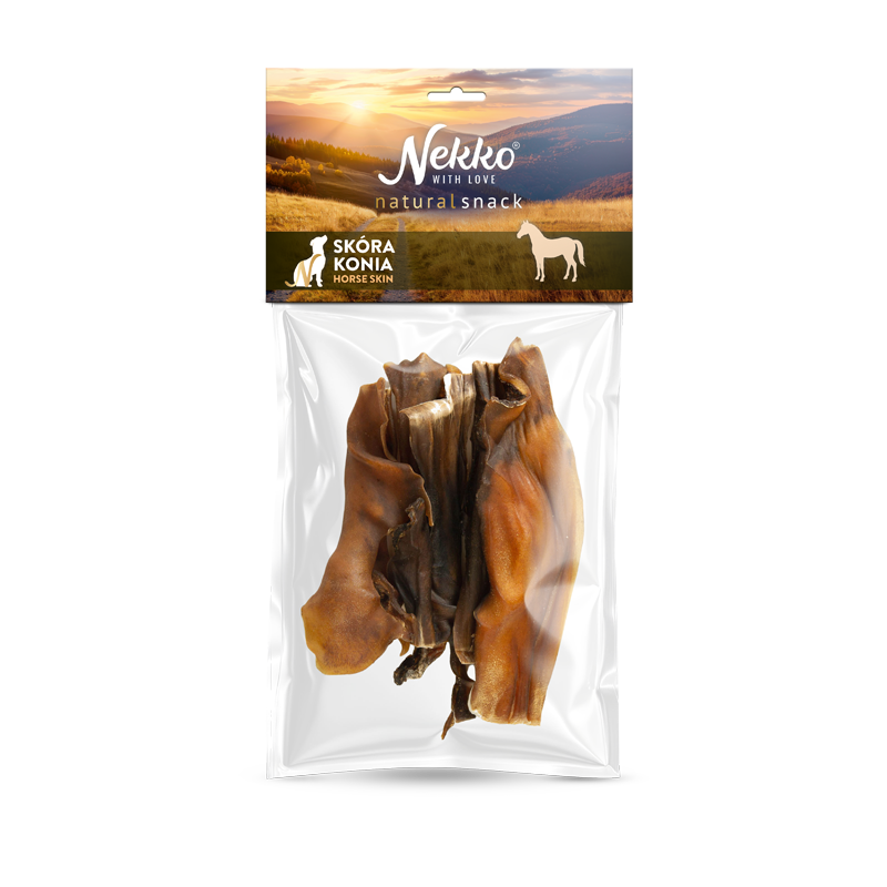 NEKKO NATURAL SNACK Skóra konia 100g