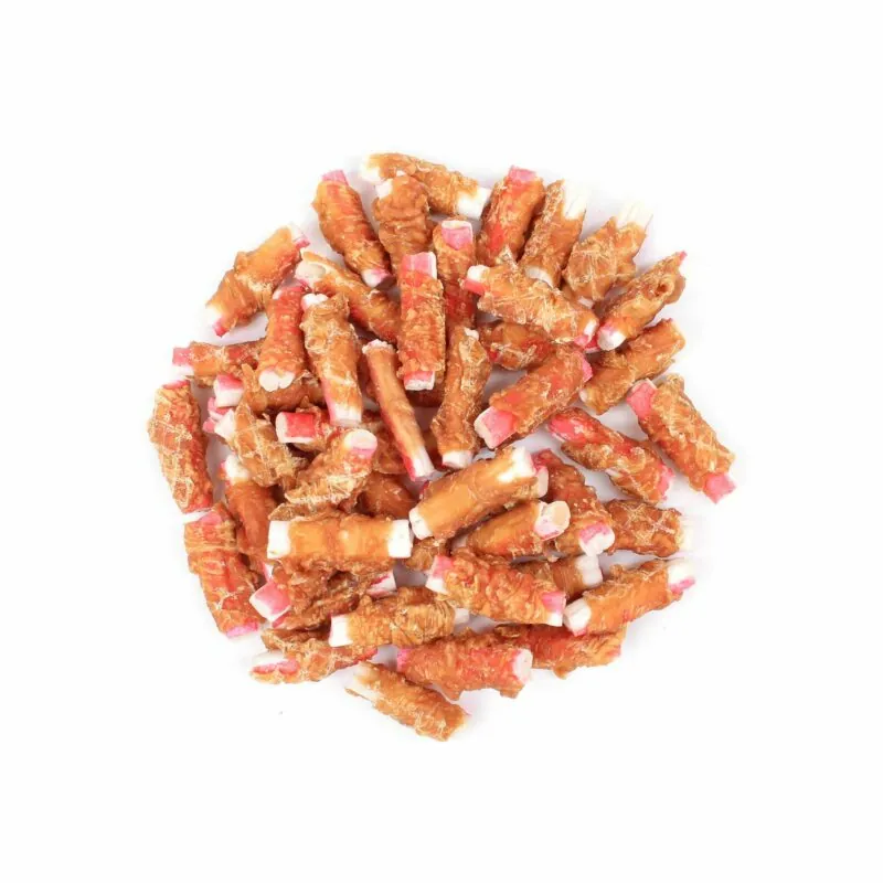 Przysmak NEKKO Krab owinięty kurczakiem 500g
