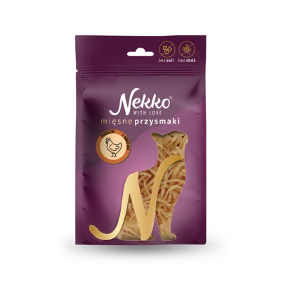 NEKKO Przysmak dla kota – Paseczki z kurczaka 50g