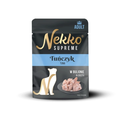 NEKKO SUPREME ADULT Tuńczyk w bulionie saszetka 70g