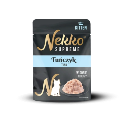 NEKKO SUPREME KITTEN Tuńczyk w sosie saszetka 70g