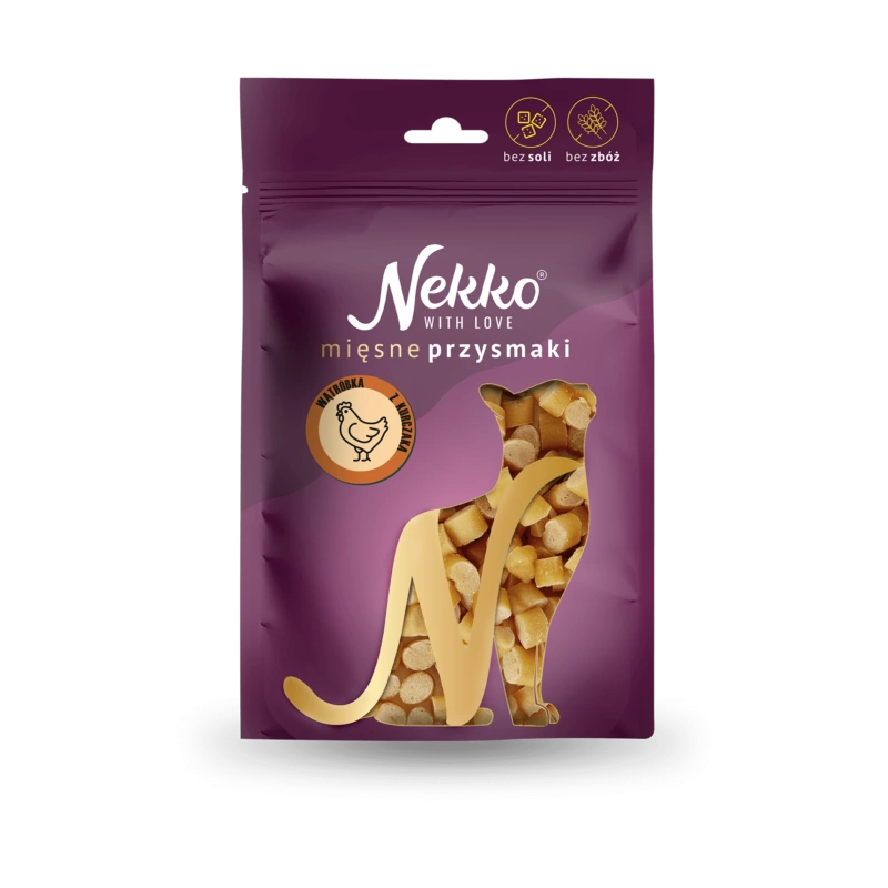 NEKKO Przysmak dla kota – Wątróbka z kurczaka 50g
