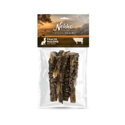 NEKKO NATURAL SNACK Żwacze wołowe 100g