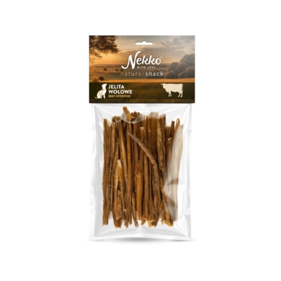 NEKKO NATURAL SNACK Jelita wołowe 100g