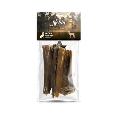 NEKKO NATURAL SNACK Skóra jelenia 100g