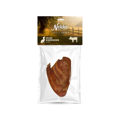 NEKKO NATURAL SNACK Ucho wieprzowe 1szt.