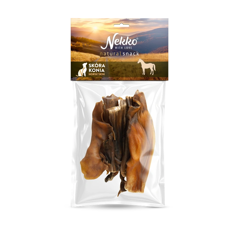 NEKKO NATURAL SNACK Skóra konia 100g