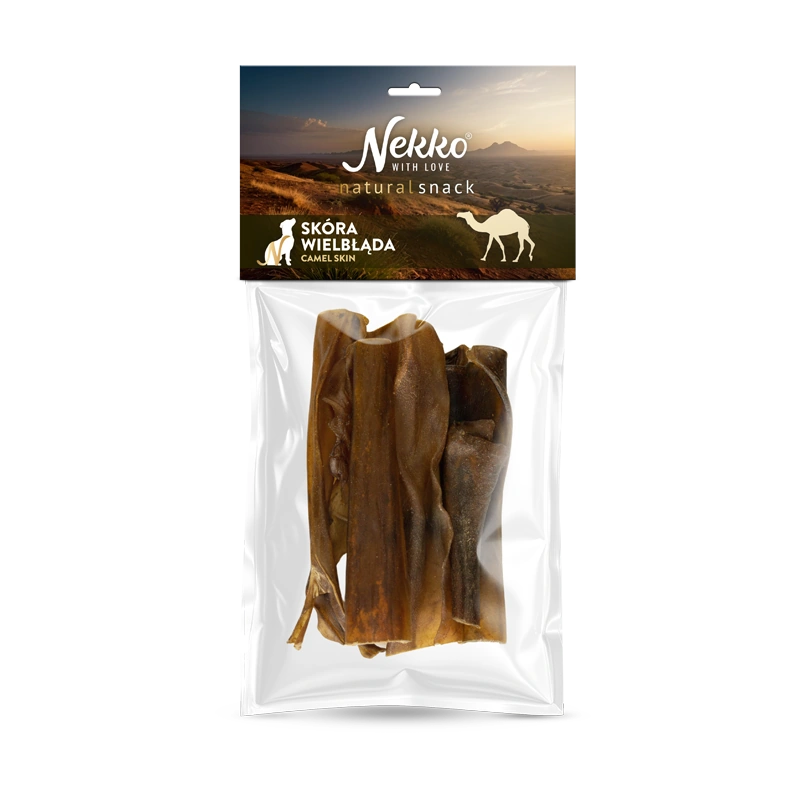NEKKO NATURAL SNACK Skóra wielbłąda 100g